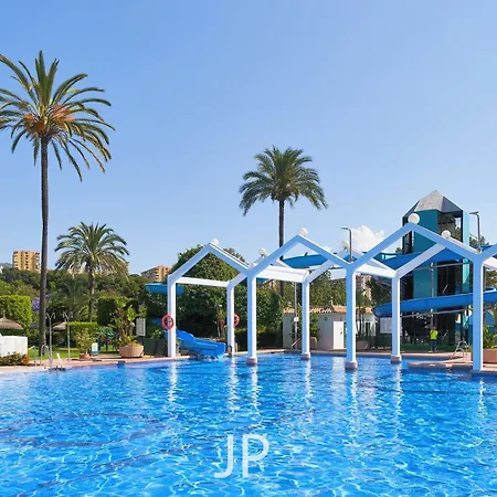 Benalbeach Bright And Quiet Terrace With Garden And Sea Views Apartment Benalmadena